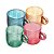 Conjunto 4 Xícaras de Vidro Frankfurt Colorido 100ml - Wolff - Imagem 1
