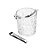 Balde para Gelo com Alça e Pegador Romano 15cm x 13cm x 14cm Cristal - Wolff - Imagem 1