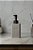 Porta Sabonete Líquido Rawlux 290ml Cinza Cerâmica - Wolff - Imagem 4