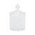 Potiche Decorativo de Cristal com Tampa Litt 8,5cm x 8,5cm x 13,5cm - Wolff - Imagem 2