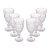 Conjunto 6 Taças de Água De Vidro Greek 320ml - Wolff - Imagem 1
