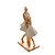 Figura Decorativa Família de Resina Branco 10cm x 7cm x 20cm - Wolff - Imagem 1