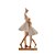 Figura Decorativa Família de Resina Branco 10cm x 7cm x 20cm - Wolff - Imagem 3
