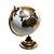 Globo Decorativo de Plástico e Metal 13cm x 20cm x 32cm - Wolff - Imagem 1