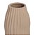 Vaso Decorativo em Cerâmica Bege 33cm - Mart - Imagem 2