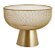 Centro de Mesa em Metal Dourado 30cm - Mart - Imagem 1