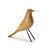 Escultura Passaro em Poliresina Madeira 22cm - Mart - Imagem 1