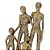Escultura Família Unida em Poliresina - Mart - Imagem 3