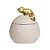 Pote Decorativo Camaleão Dourado 17cm - Mart - Imagem 3