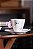 Conjunto 6 Xícaras de Café de Porcelana com Pires Borboletas Branco 100ml - Wolff - Imagem 4