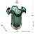 Vaso de Vidro Italy Verde Esmeralda 19cm x 24cm - Wolff - Imagem 6