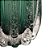 Vaso de Vidro Italy Verde Esmeralda 19cm x 24cm - Wolff - Imagem 5