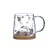 Caneca Vidro Borossilicato com Pires Bambu 330ml - Lyor - Imagem 2