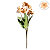 Conjunto 4 Buquê Flores Decorativas X5 Laranja - BMQ - Imagem 2