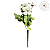 Conjunto 4 Buquê Flores Decorativas X5 Branca - BMQ - Imagem 2