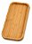 Petisqueira Bambu Retangular Bandeja Servir 32x11cm - Imagem 1