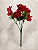 Buquê Floral Mini Margarida X5 Vermelho Para Vaso E Arranjos - Imagem 1