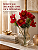 Buquê Floral Mini Margarida X5 Vermelho Para Vaso E Arranjos - Imagem 9