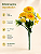 Buquê Floral Mini Margarida X5 Amarelo Para Vaso E Arranjos - Imagem 4