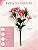 Buquê Floral Mini Margarida X5 Rosa Para Vaso E Arranjos - Imagem 4