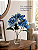Buquê De Dália Azul X5 Para Arranjos Decorativos - Imagem 8
