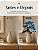 Buquê De Dália Azul X5 Para Arranjos Decorativos - Imagem 10