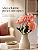 Buquê De Dália Rosa X5 Para Arranjos Decorativos - Imagem 9