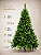 Árvore de Natal Tradicional Imperial 2,10m 858 Galhos Verde - Imagem 3