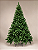 Árvore de Natal Tradicional Imperial 2,40m 1124 Galhos Verde - Imagem 1