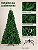 Árvore de Natal Tradicional Imperial 3m 2500 Galhos Verde - Imagem 5