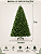 Árvore de Natal Tradicional Imperial 5m 4800 Galhos Verde - Imagem 3