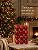 Kit 12 Bolas de Natal 4cm Vermelhas Brilhante Fosca Glitter - Imagem 7