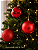 Kit 3 Bolas de Natal Vermelho 10cm Brilhante Fosca e Glitter - Imagem 4