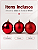 Kit 3 Bolas de Natal Vermelho 10cm Brilhante Fosca e Glitter - Imagem 10
