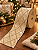 Fita Decorativa Aramada Champagne 6,3cm x 9,14m - Imagem 4