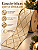 Fita Decorativa Aramada Champagne 6,3cm x 9,14m - Imagem 7