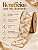 Fita Decorativa Aramada Champagne Dourada 6,3cm 9,14m - Imagem 7