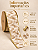 Fita Decorativa Aramada Champagne Dourada 6,3cm 9,14m - Imagem 2