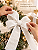 Fita Decorativa Aramada Branca 6,3cm x 9,14m - Imagem 5