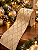 Fita Decorativa Aramada 10cm x 9,14m Champagne Dourada - Imagem 3