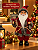 Papai Noel Decorativo De Natal Em Pé 37cm Vinho Poliresina - Imagem 10