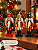 Kit 3 Soldadinhos Quebra Nozes de Natal Madeira Pinho 10cm - Imagem 4