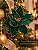Haste Bico de Papagaio Natal Veludo Verde Glitter 30cm - Imagem 4