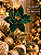 Haste Bico de Papagaio Natal Veludo Verde Glitter 30cm - Imagem 9