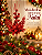 Pick Berry e Bico de Papagaio Glitter Vermelho 36cm Natal - Imagem 9