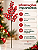 Haste Decorativa Berry Vermelha 50cm Para Árvore de Natal - Imagem 2