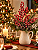 Haste Decorativa Berry Vermelha 50cm Para Árvore de Natal - Imagem 9