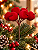 Pick Mini Maçã Flocada Vermelha 13cm Decoração Natalina - Imagem 10