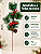 Pick Natalino Berry e Pinha 35cm Verde e Vermelho - Imagem 3