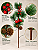 Pick Natalino Berry e Pinha 35cm Verde e Vermelho - Imagem 8